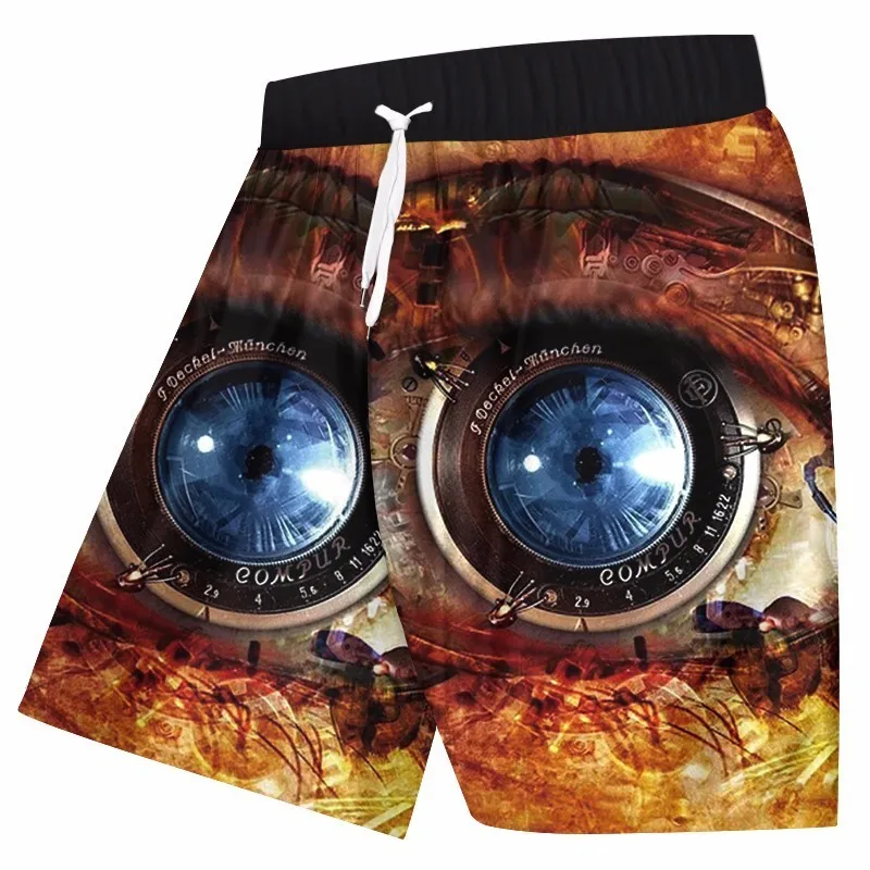 OGKB Men's Casual Beach Shorts Print Mechanical Eye 3d Board Shorts Unisex Hiphop Streetwear Bermuda Elastic Waist Trousers
OGKB Men's Casual Beach Shorts Print Mechanical Eye 3d Board Shorts Unisex Hiphop Streetwear Bermuda Elastic Waist Trousers