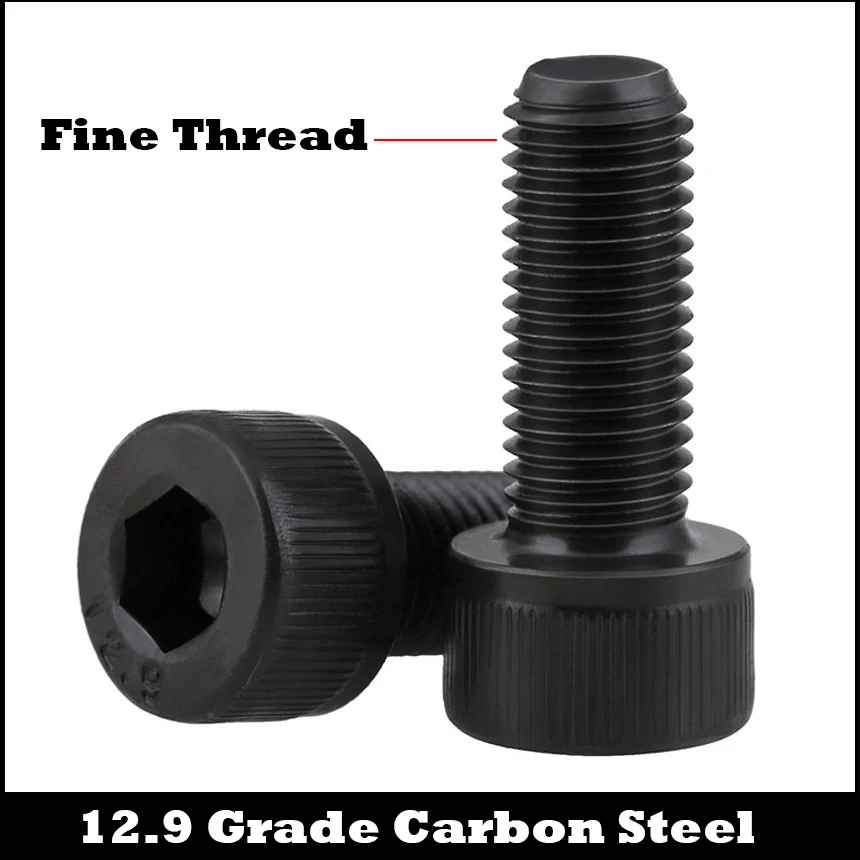 M16 M16*1.5*100 M16x1.5x100 1.5mm Pitch 12.9 Grade Carbon Steel Full Fine Thread Cap Cup Allen Head Bolt Hexagon Socket Screw
M16 M16*1.5*100 M16x1.5x100 1.5mm Pitch 12.9 Grade Carbon Steel Full Fine Thread Cap Cup Allen Head Bolt Hexagon Socket Screw