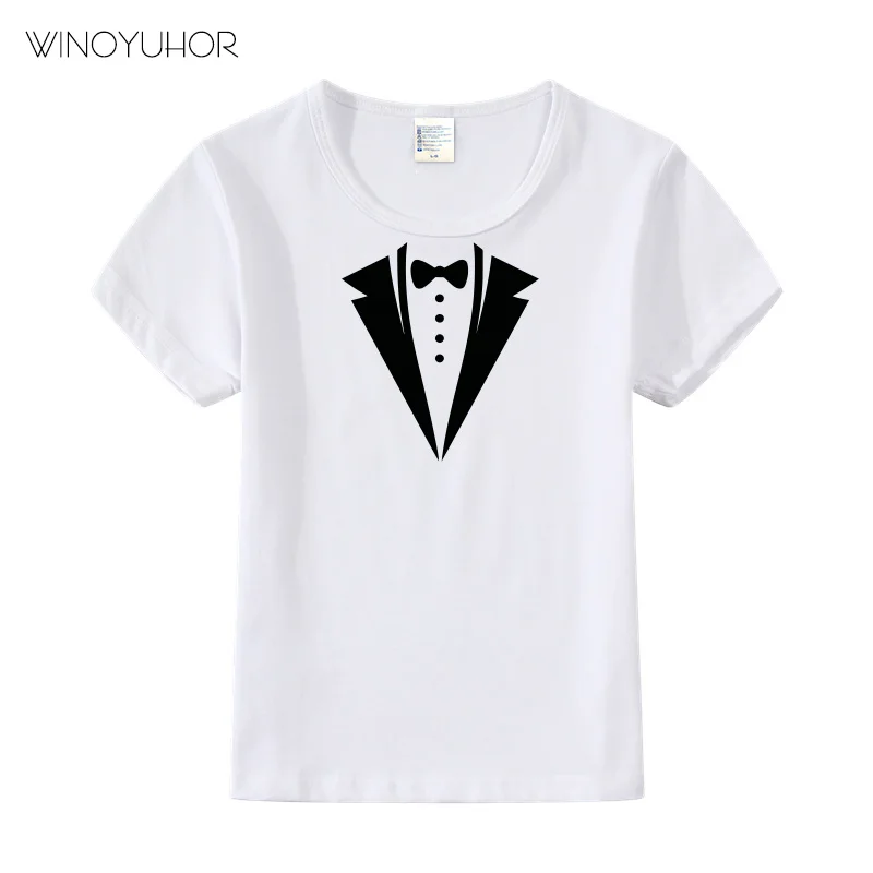 Fake Tuxedo Baby Boys T-Shirts Summer Casual Short Sleeves Tshirt Cotton Child Funny Custom Clothing Kids Girls Crew Neck Tops
Fake Tuxedo Baby Boys T-Shirts Summer Casual Short Sleeves Tshirt Cotton Child Funny Custom Clothing Kids Girls Crew Neck Tops