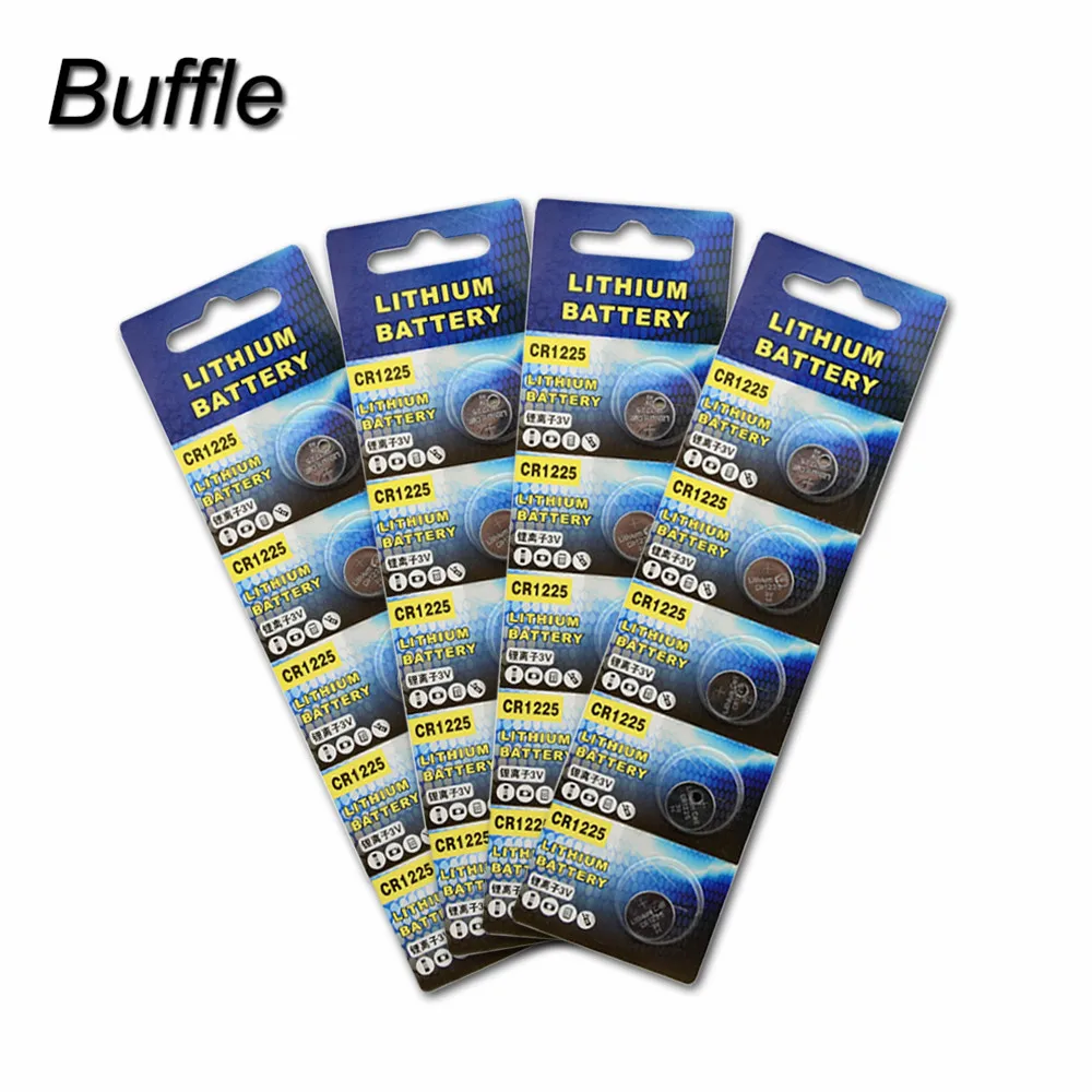 20pcs/4pack CR1225 3V Li-ion Button Cells Batteries 50mAh Car Remote Coin Battery BR1225 ECR1225 EE6267 KCR1225
20pcs/4pack CR1225 3V Li-ion Button Cells Batteries 50mAh Car Remote Coin Battery BR1225 ECR1225 EE6267 KCR1225