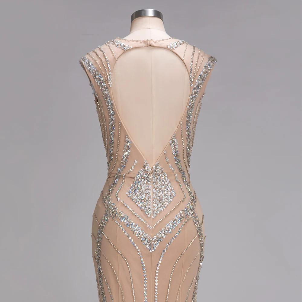 Sexy V Neck Beading Sequin Mermaid Evening Dresses 2019 Open Back Formal Evening Gowns robe de soiree
Sexy V Neck Beading Sequin Mermaid Evening Dresses 2019 Open Back Formal Evening Gowns robe de soiree