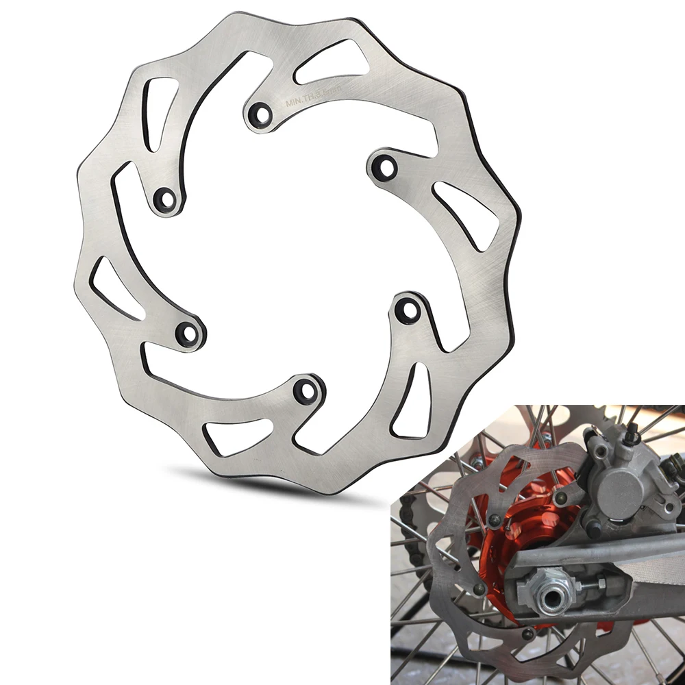 1pcs Rear Wavy Brake Disc Rotor For KTM EXC XC-W RC Duke Six Days 125 150 200 250 300 350 400 450 500 All MX Enduro 1994-2022
1pcs Rear Wavy Brake Disc Rotor For KTM EXC XC-W RC Duke Six Days 125 150 200 250 300 350 400 450 500 All MX Enduro 1994-2022