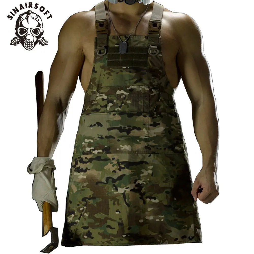SINAIRSOFT 11 Color!Unisex Sleeveless Tactical Vest Apron Pinafore Camouflage Technician Mechanic Apron Tactical Multicam LY1402
SINAIRSOFT 11 Color!Unisex Sleeveless Tactical Vest Apron Pinafore Camouflage Technician Mechanic Apron Tactical Multicam LY1402