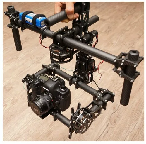 FPV DYS DSLR 3 оси бесщеточный карданный/ручка камеры карданный с новым мотором 180