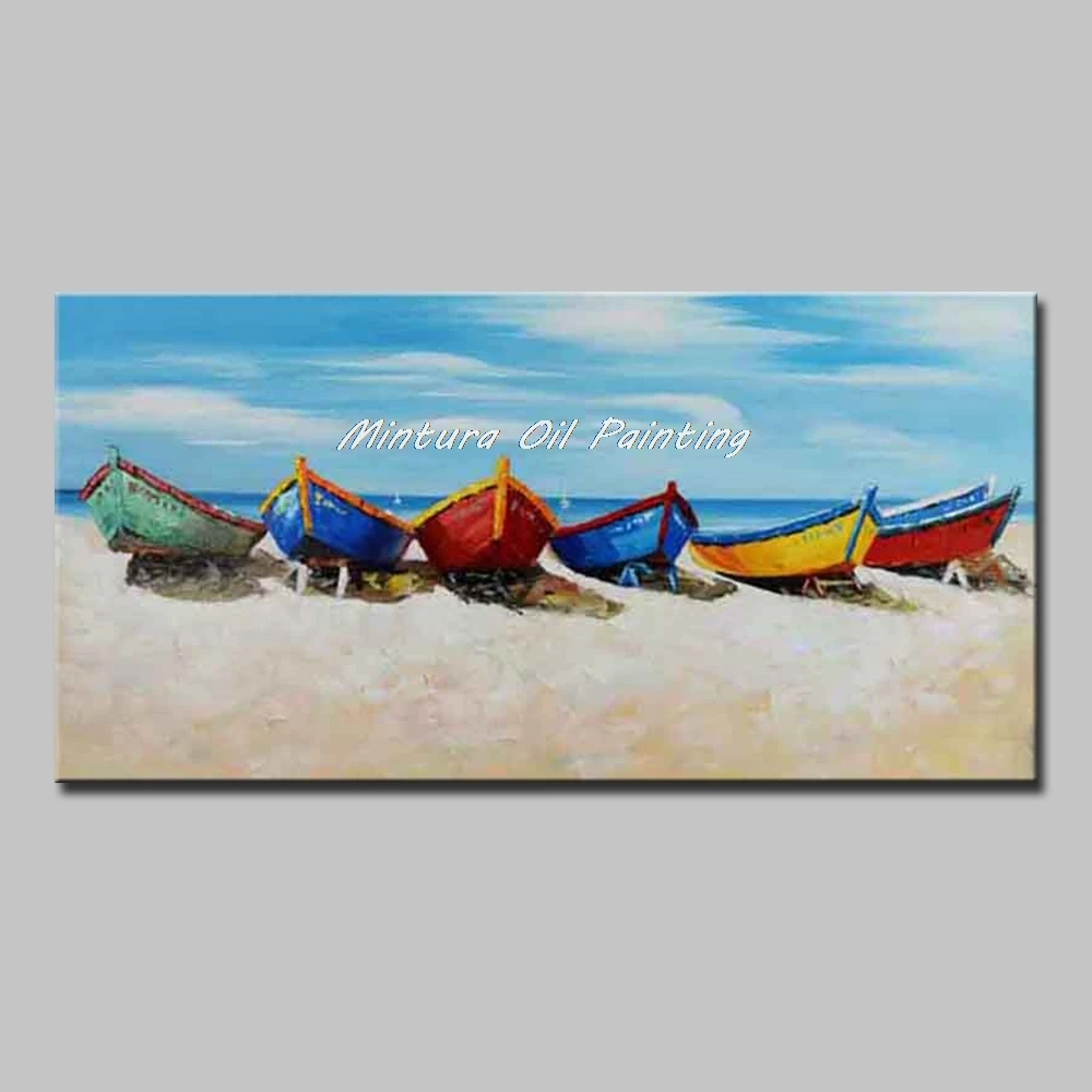 Mintura Oil Paintings for Living Room Wall Sea and Sky and Boats Acrylic Canvas Landscape Painting Hotel Decor Picture No Framed
Mintura Oil Paintings for Living Room Wall Sea and Sky and Boats Acrylic Canvas Landscape Painting Hotel Decor Picture No Framed