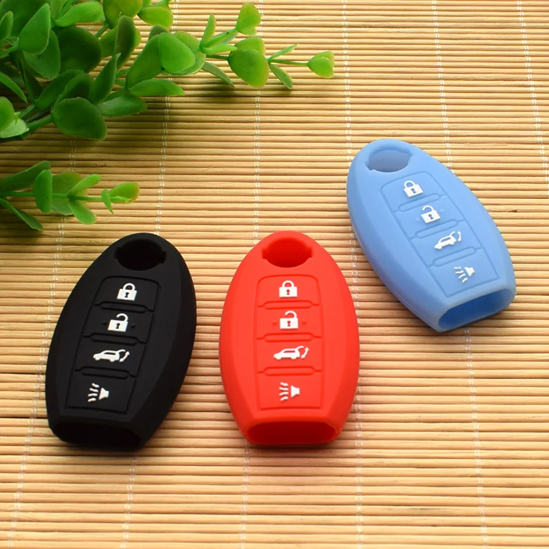 silicone car key cover case for Nissan qashqai 2015juke x-trail note tiida almera Altima Serena fob accessories Key shell
silicone car key cover case for Nissan qashqai 2015juke x-trail note tiida almera Altima Serena fob accessories Key shell