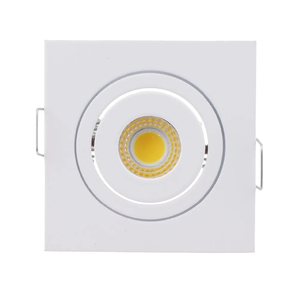 AC120V 220V Super brightness Brush silver square shape 1x3w mini led downlight dimmable for home cabinets 
AC120V 220V Super brightness Brush silver square shape 1x3w mini led downlight dimmable for home cabinets