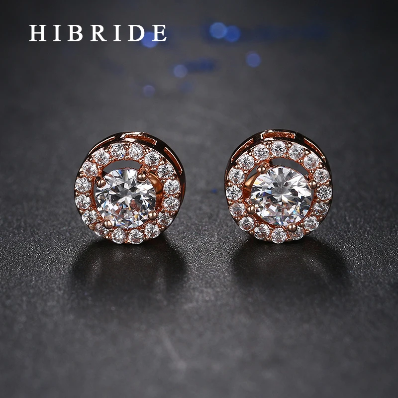 HIBRIDE 2017 High Quality Man/Woman Earring White Crystal AAA Zirconia Stud Earring For Women Party Gifts E-85
HIBRIDE 2017 High Quality Man/Woman Earring White Crystal AAA Zirconia Stud Earring For Women Party Gifts E-85