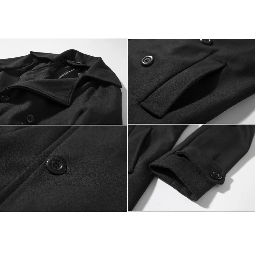 Nice New Winter Warm Jacket Men Outwear Slim Long Trench Buttons Overcoat Fashion Casual European Style Coats A#733
Nice New Winter Warm Jacket Men Outwear Slim Long Trench Buttons Overcoat Fashion Casual European Style Coats A#733