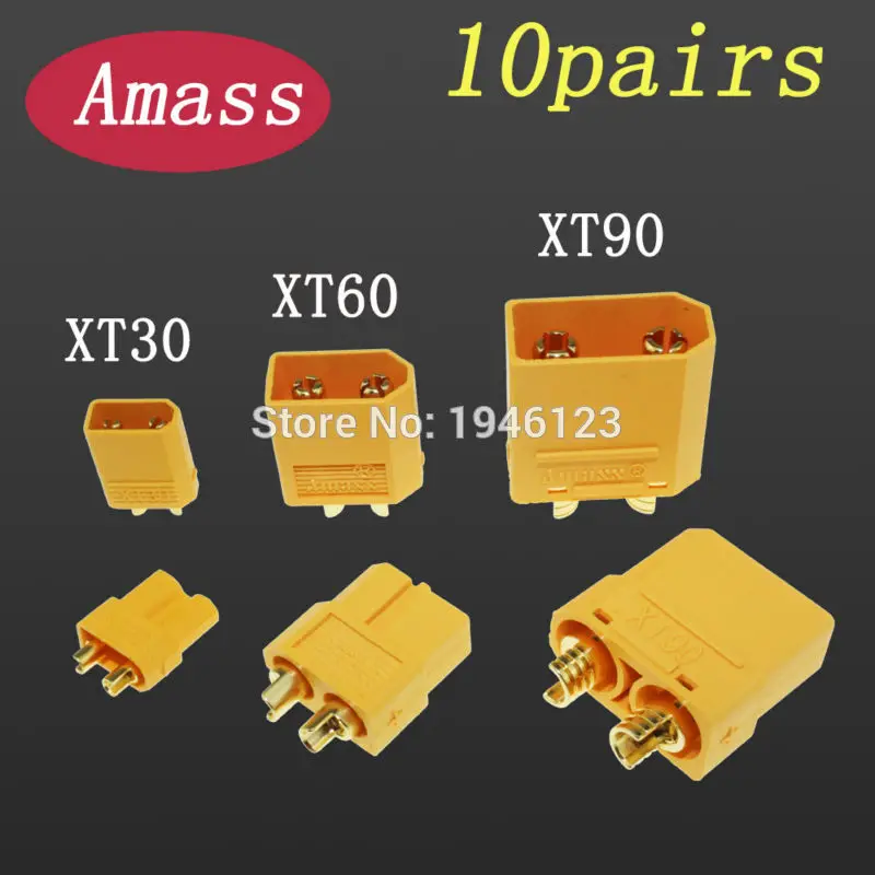 Оригинальный разъем Amass XT30 XT30U XT60 XT90, вилка-банан, штепсельная вилка, штепсельная Вилка для радиоуправляемых FPV Lipo аккумуляторов
Оригинальный разъем Amass XT30 XT30U XT60 XT90, вилка-банан, штепсельная вилка, штепсельная Вилка для радиоуправляемых FPV Lipo аккумуляторов