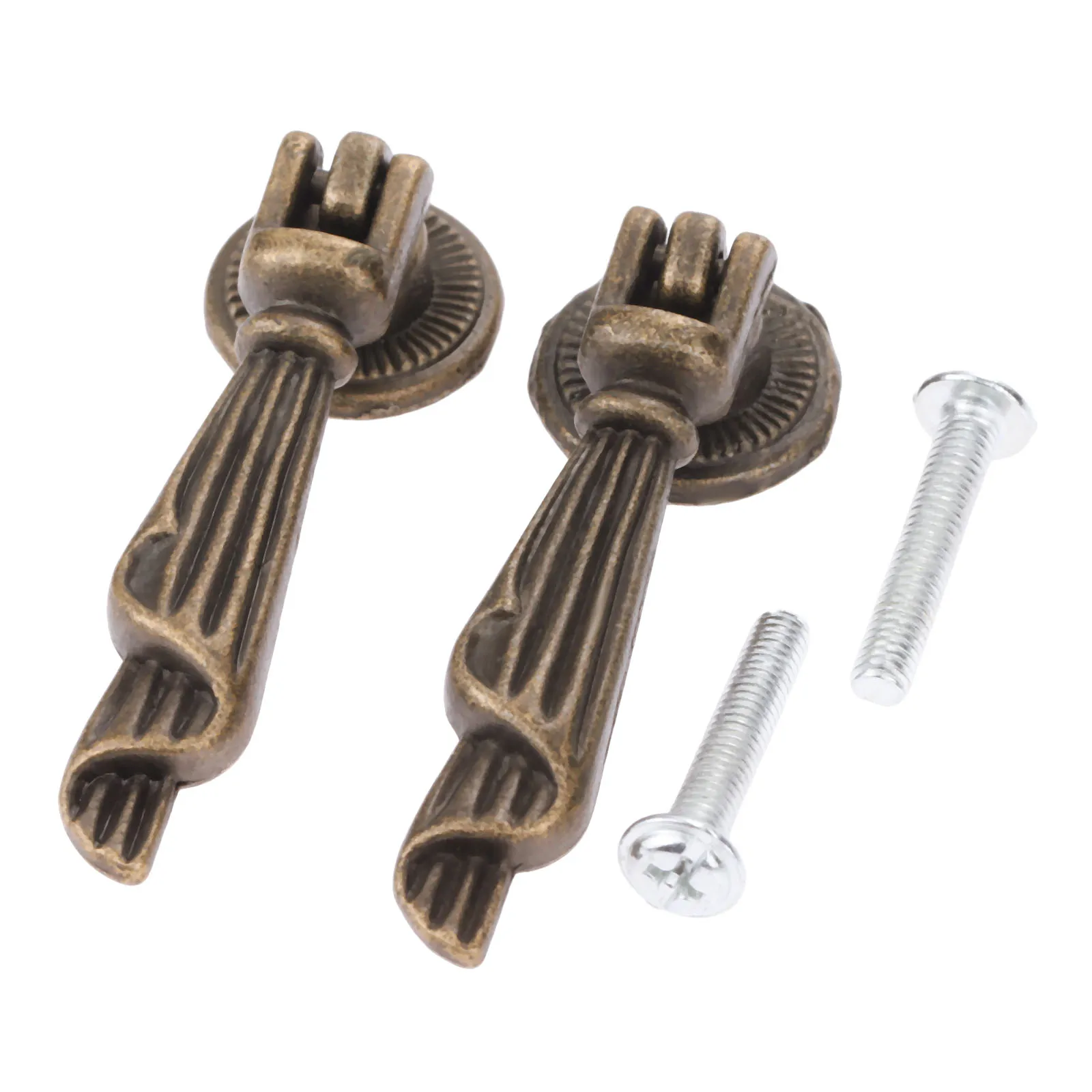 2Pcs 19x60mm Antique Furniture Handle for Wood Box Vintage Cabinet Knobs and Handles Kitchen Drawer Wardrobe Cupboard Pull Knobs
2Pcs 19x60mm Antique Furniture Handle for Wood Box Vintage Cabinet Knobs and Handles Kitchen Drawer Wardrobe Cupboard Pull Knobs