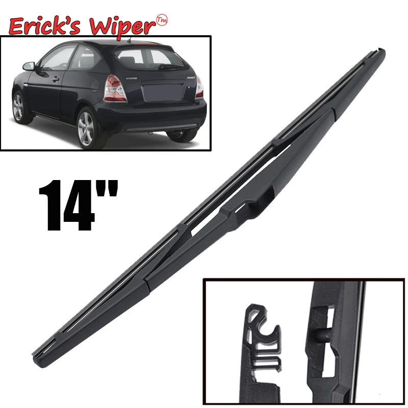 Erick's Wiper 14" Rear Wiper Blade For Hyundai Accent MC 2006 - 2011 Windshield Windscreen Tailgate Window
Erick's Wiper 14" Rear Wiper Blade For Hyundai Accent MC 2006 - 2011 Windshield Windscreen Tailgate Window