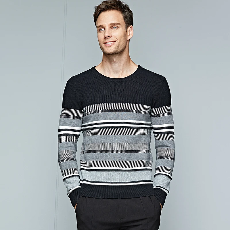 Men's Sweaters Warm Striped Sweater Male O Neck Long Sleeves High Quality New 2018 Men Pullovers Pull Homme Clothes Size M 3XL
Men's Sweaters Warm Striped Sweater Male O Neck Long Sleeves High Quality New 2018 Men Pullovers Pull Homme Clothes Size M 3XL