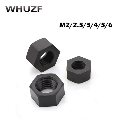 50Pcs DIN934 M2 M2.5 M3 M4 M5 M6 M8 Black Nylon Hex Nut Hexagon Plastic Nuts NL14
50Pcs DIN934 M2 M2.5 M3 M4 M5 M6 M8 Black Nylon Hex Nut Hexagon Plastic Nuts NL14
