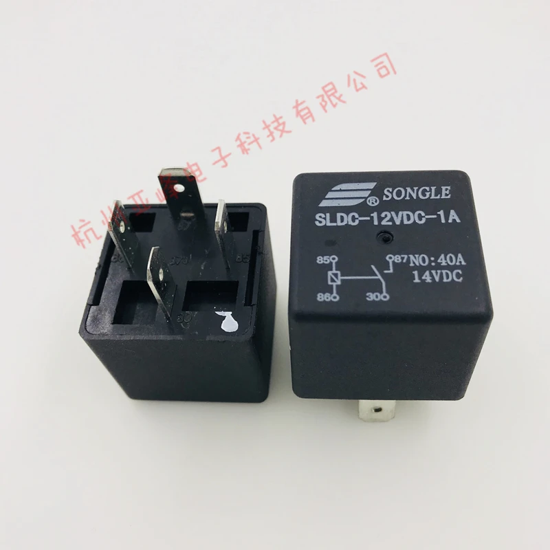 1 шт. автомобильное реле SLDC 12VDC 1A 4PIN 40A 1C 5PIN 30A|Реле| |