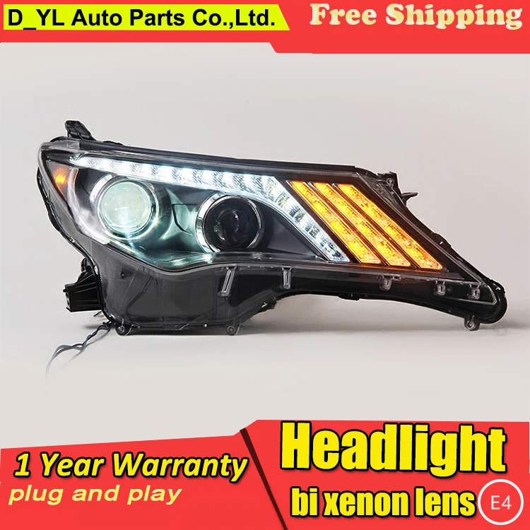Car Styling LED Head Lamp for Toyota rav4 headlights 2013-2015 RAV4 led headlight led drl H7 hid Q5 Bi-Xenon Lens low beam
Car Styling LED Head Lamp for Toyota rav4 headlights 2013-2015 RAV4 led headlight led drl H7 hid Q5 Bi-Xenon Lens low beam