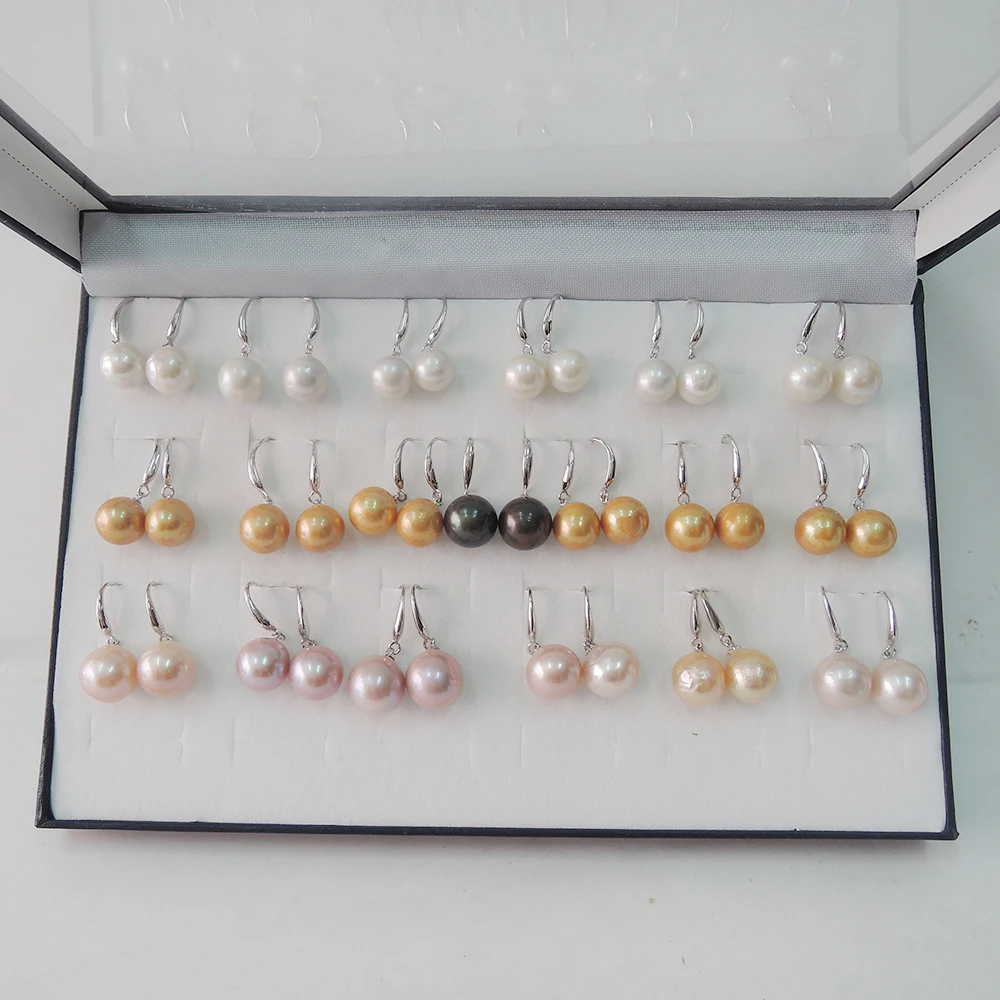 FREE SHIPPING 100% nature freshwater pearl earring,925 silver hook,AAA black Pearl,11-13 big perfect round pearl earring
FREE SHIPPING 100% nature freshwater pearl earring,925 silver hook,AAA black Pearl,11-13 big perfect round pearl earring