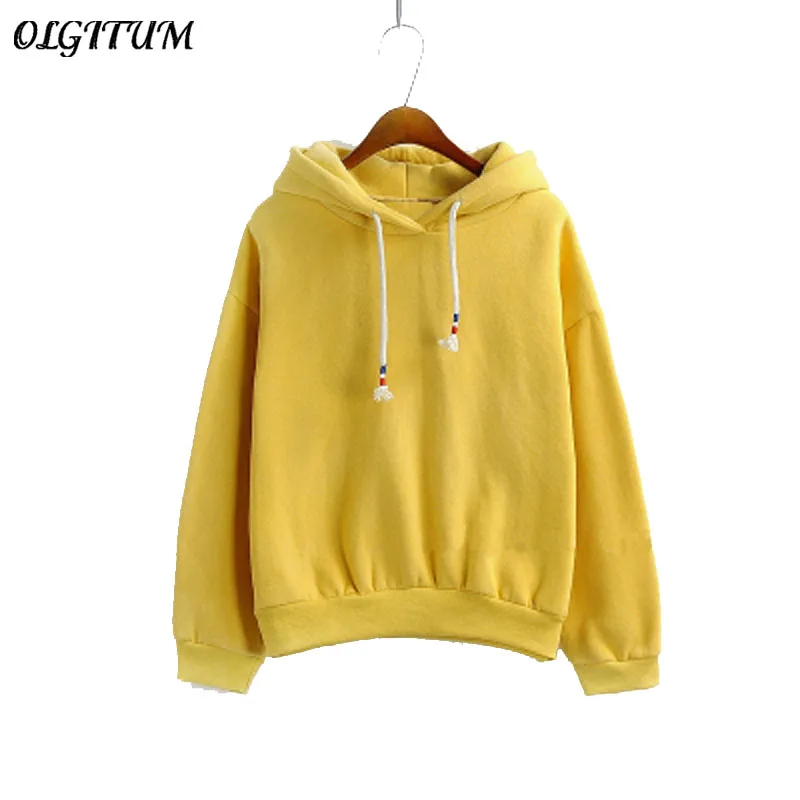 Hot Sale New Women Hoodies Loose Sweatshirt Candy 10 Color Long Sleeved Thicker Casual Hoodies Solid Color Hooded Hoodie
Hot Sale New Women Hoodies Loose Sweatshirt Candy 10 Color Long Sleeved Thicker Casual Hoodies Solid Color Hooded Hoodie