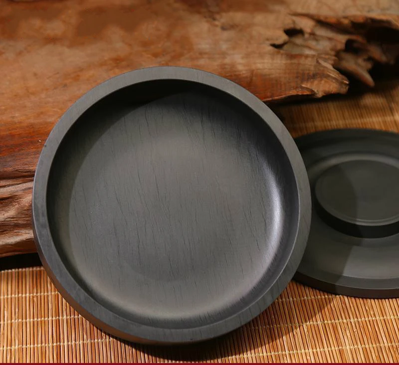 5-8 Inches Natural Rock Calligraphy Writing Inkstone Traditional Chinese Painting Inkslab Multifunctional Ink Grinding Plate
5-8 Inches Natural Rock Calligraphy Writing Inkstone Traditional Chinese Painting Inkslab Multifunctional Ink Grinding Plate