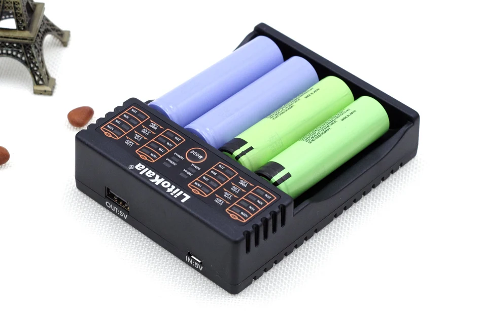Новинка зарядное устройство liitokala lii-402 18650 1 2 в 3 7 AA/AAA 26650 16340 25500 умное для
