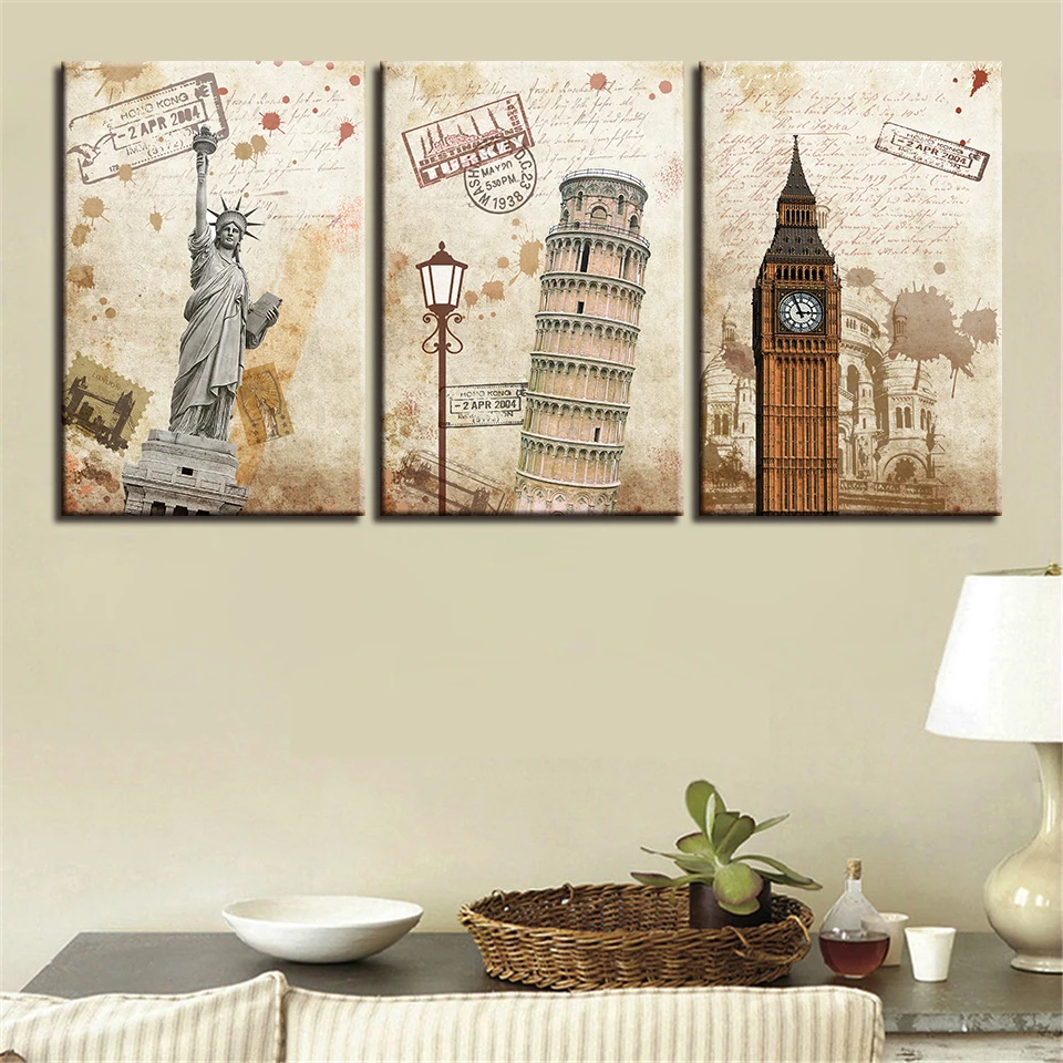 Modern Home Decoration Statue Of Liberty Big Ben Poster Canvas Painting 3 Pictures Living Room Wall Art Painting Can Be Customiz
Modern Home Decoration Statue Of Liberty Big Ben Poster Canvas Painting 3 Pictures Living Room Wall Art Painting Can Be Customiz