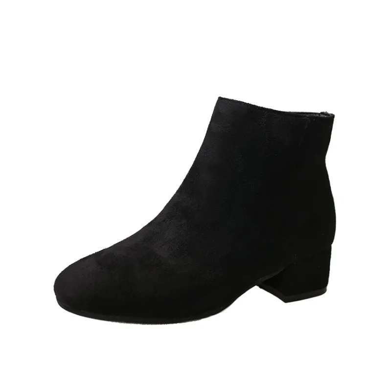 2019 Women's Boots Pointed Toe Elastic Ankle Boots Thick Heel High Heels Shoes Female Heel Boots Black
2019 Women's Boots Pointed Toe Elastic Ankle Boots Thick Heel High Heels Shoes Female Heel Boots Black
