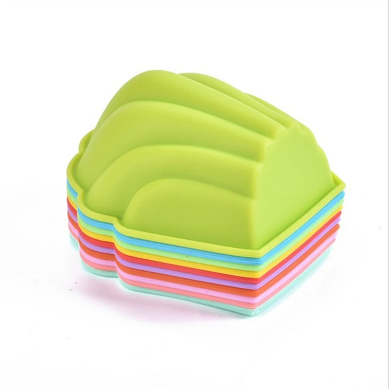 5 pcs/set Food Grade Shell Shape Silicone Cake Mold Fondant Chocolate Soap Mold Pudding Muffin Cups DIY Baking Kitchen Tools
5 pcs/set Food Grade Shell Shape Silicone Cake Mold Fondant Chocolate Soap Mold Pudding Muffin Cups DIY Baking Kitchen Tools