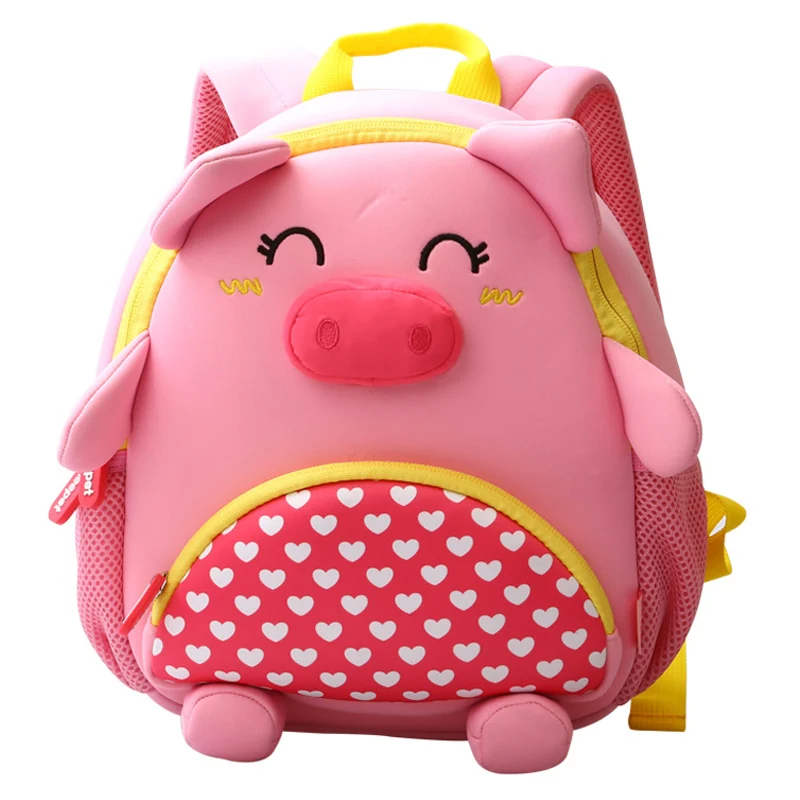 Cute Pink Pig School Bags for Girls Kindergarten Children 3D Cartoon Animals Design Toddler Kids Backpack Boys GIFT
Cute Pink Pig School Bags for Girls Kindergarten Children 3D Cartoon Animals Design Toddler Kids Backpack Boys GIFT