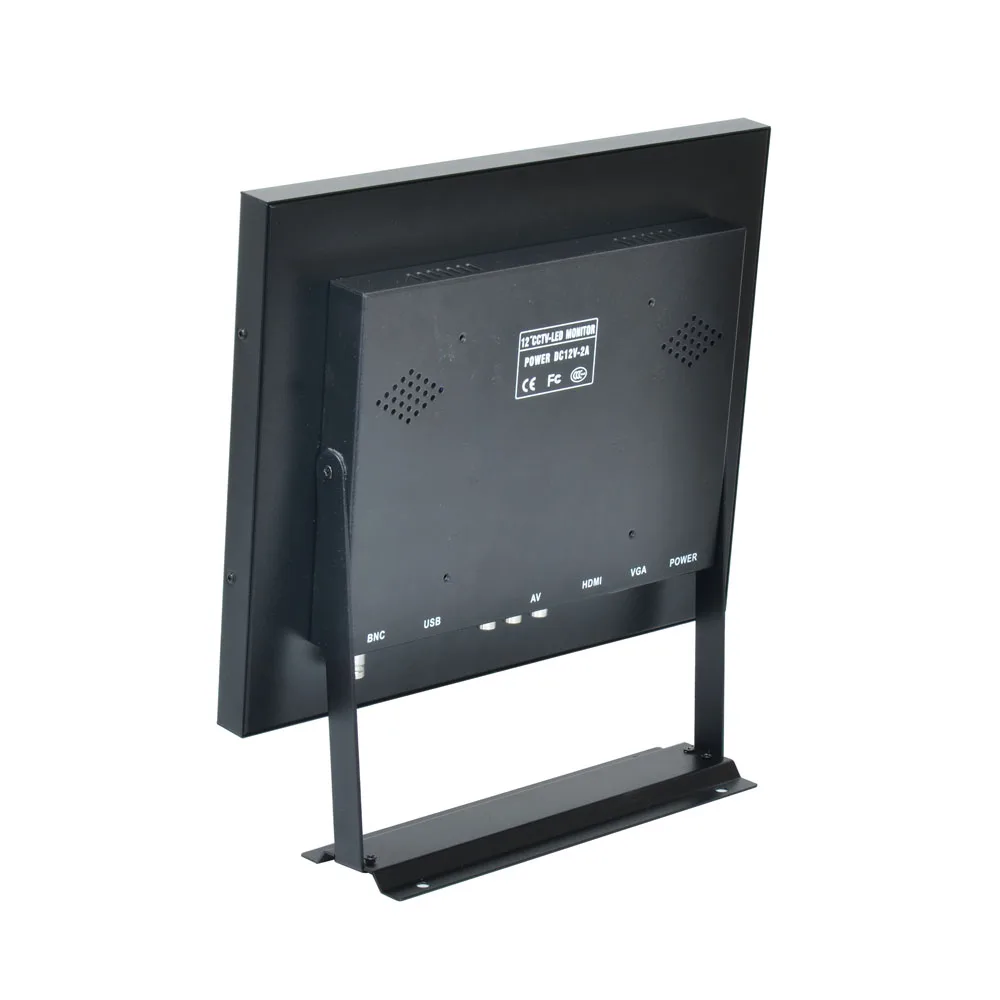 Яркий ЖК дисплей 12 дюймов экран 4:3 цветной монитор IPS BNC HDMI VGA AV аудио динамик для ПК