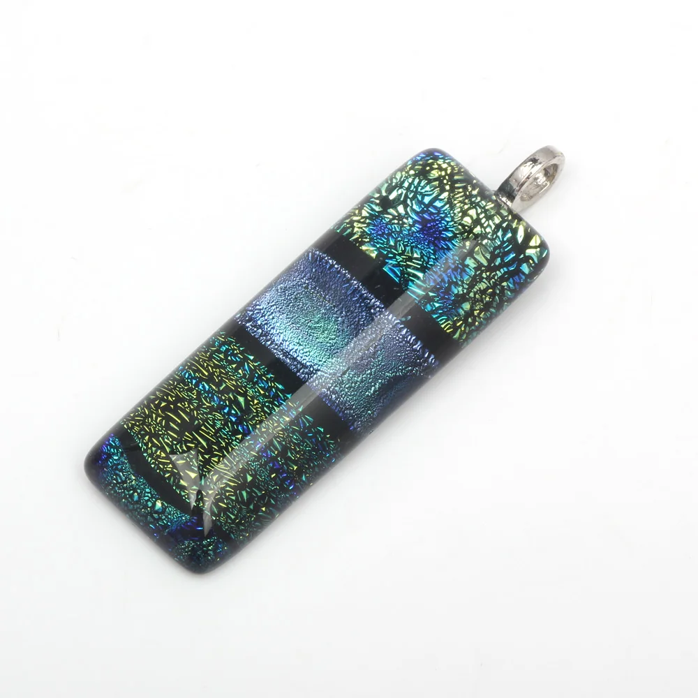 OlingArt Colorful gold foil Royal Dark Blue Green Jewelry Pendant Limited edition rectangle Lampwork Glass Pendant for Necklace
OlingArt Colorful gold foil Royal Dark Blue Green Jewelry Pendant Limited edition rectangle Lampwork Glass Pendant for Necklace