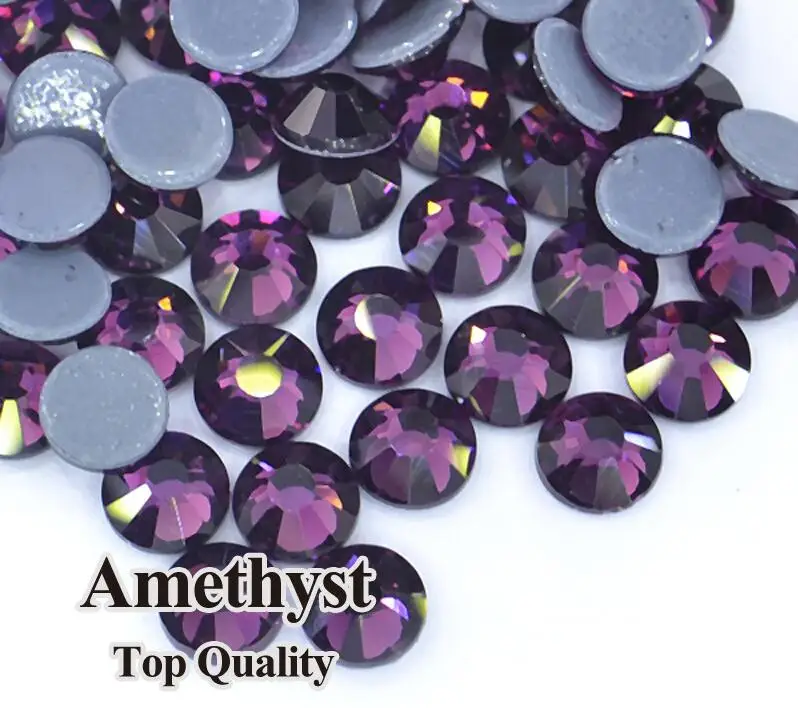 Nail art decorations amethyst AAA Grade Quality Glass Crystals SS6-SS10 Hotfix Rhinestones For clothing Garment Accessorie
Nail art decorations amethyst AAA Grade Quality Glass Crystals SS6-SS10 Hotfix Rhinestones For clothing Garment Accessorie