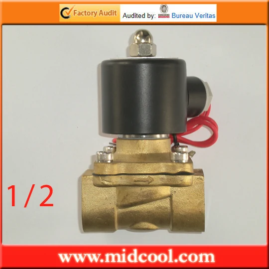 1/2'' 2W Series UD Water Solenoid Valve Brass 2 Way Valve Oil Gas Valves 2W160-15 DC12V
1/2'' 2W Series UD Water Solenoid Valve Brass 2 Way Valve Oil Gas Valves 2W160-15 DC12V