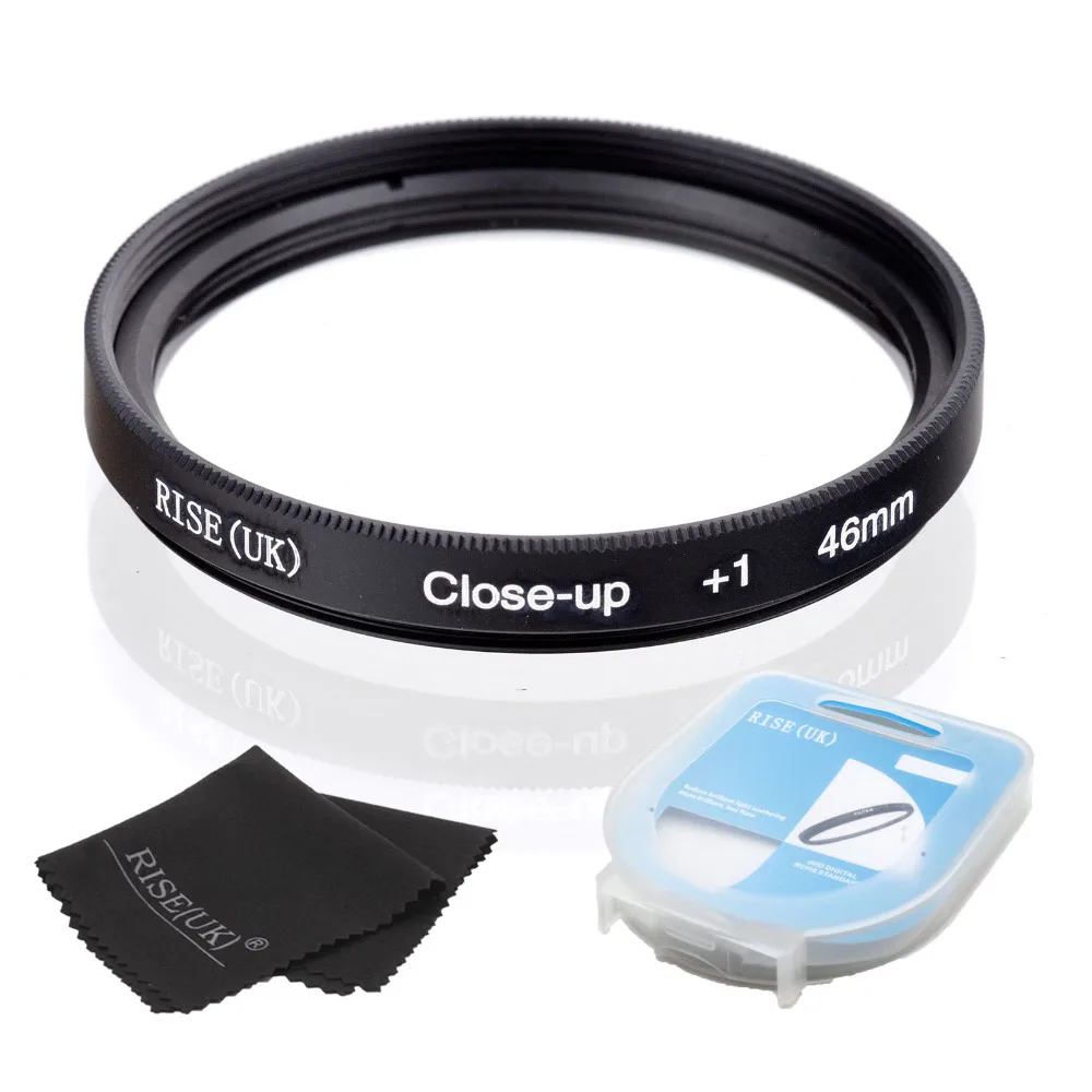 RISE(UK) 46mm Close-Up +1 Macro Lens Filter for Nikon Canon SLR DSLR Camera + filter case +gift
RISE(UK) 46mm Close-Up +1 Macro Lens Filter for Nikon Canon SLR DSLR Camera + filter case +gift
