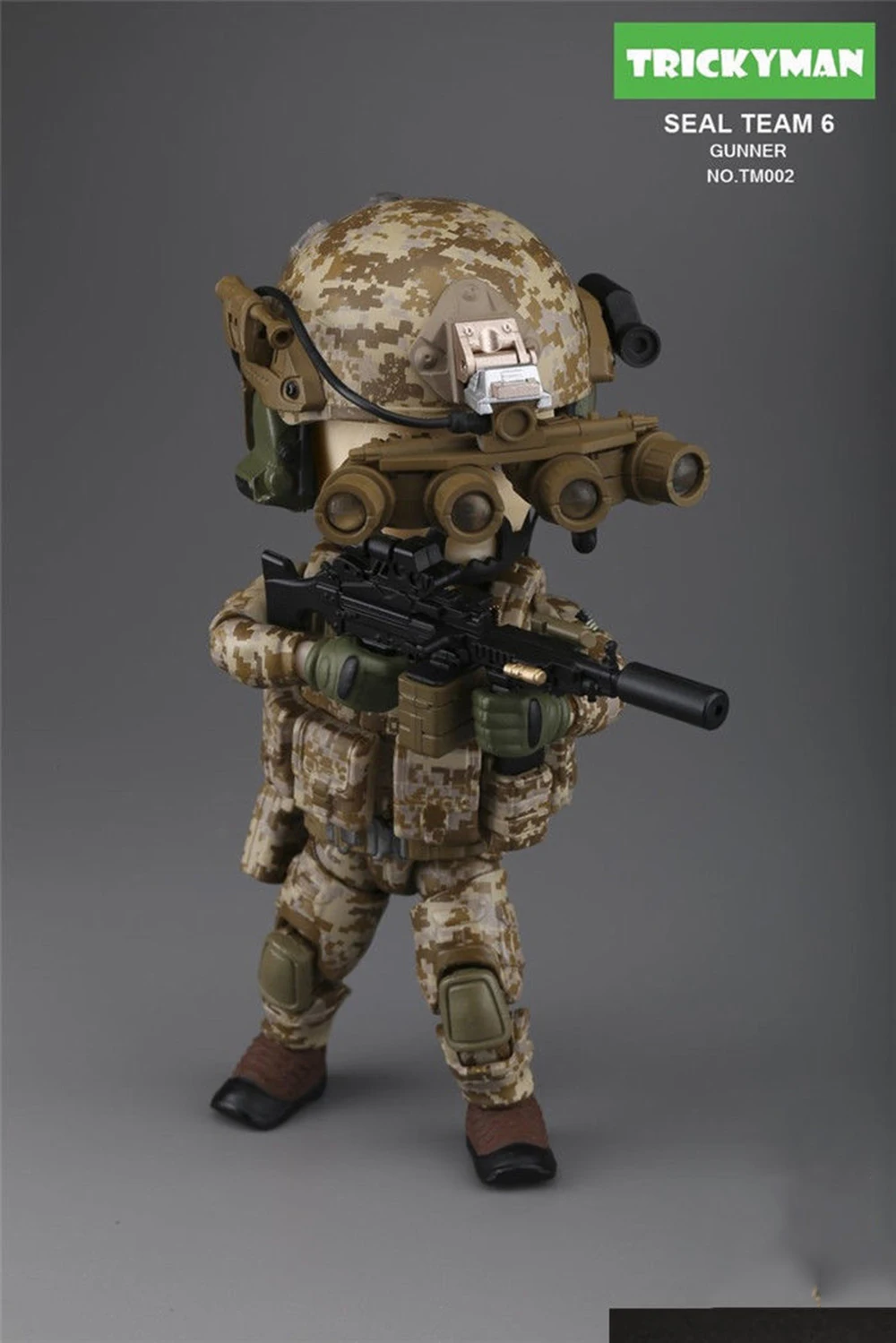 13CM On Sale 5" Military Action Figure TRICKYMAN Seal Team 6 Rifleman TM002 Figure Base
13CM On Sale 5" Military Action Figure TRICKYMAN Seal Team 6 Rifleman TM002 Figure Base