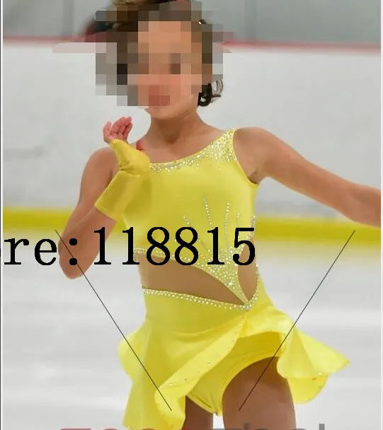 Skating Dress Yellow Girls Competition Skating Dresses Custom Ice Figure Skating Dress Child Figure Skating Dresses New 2017
Skating Dress Yellow Girls Competition Skating Dresses Custom Ice Figure Skating Dress Child Figure Skating Dresses New 2017