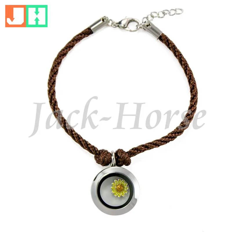 Free shipping 2015 newest brown cotton rope bracelet stainless steel decorations bracelet with floating locket
Free shipping 2015 newest brown cotton rope bracelet stainless steel decorations bracelet with floating locket