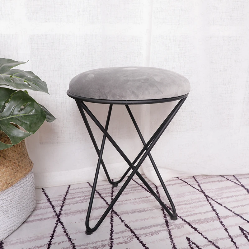 Living Room Sofa Footrest Stool Makeup Dressing Stool European Style Iron Art Shoes Bench Bedroom Coffee Table and Chair
Living Room Sofa Footrest Stool Makeup Dressing Stool European Style Iron Art Shoes Bench Bedroom Coffee Table and Chair