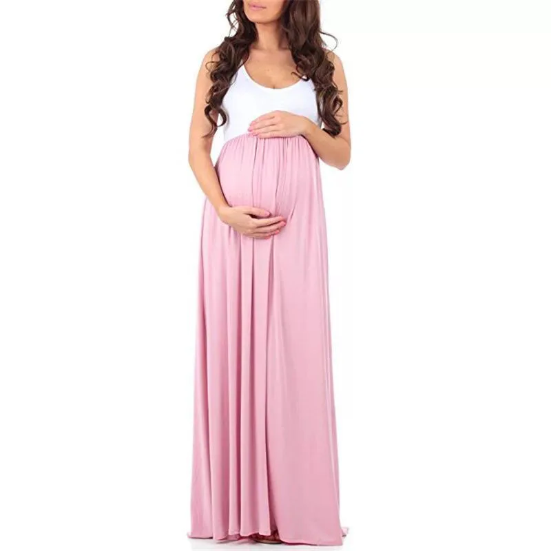 2019 Sleeveless Maternity dress Pregnant Clothes Dress clothing women Maternity summer Solid long pregnant Dress
2019 Sleeveless Maternity dress Pregnant Clothes Dress clothing women Maternity summer Solid long pregnant Dress