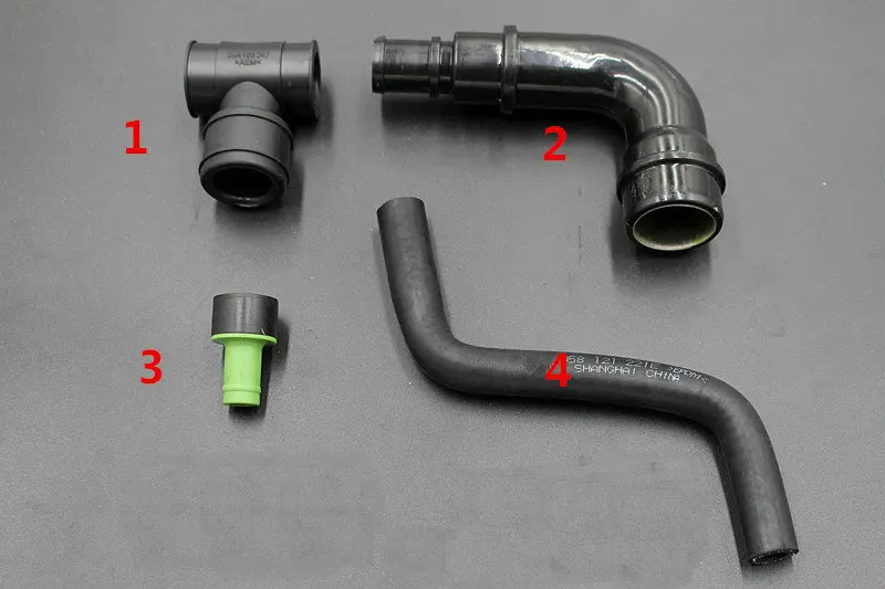 Aplicar para Passat B5 PASSAT Aud i A6 1 8 T вентиляцион дель Картер мотор tubo de tres vias Valvula una via ession