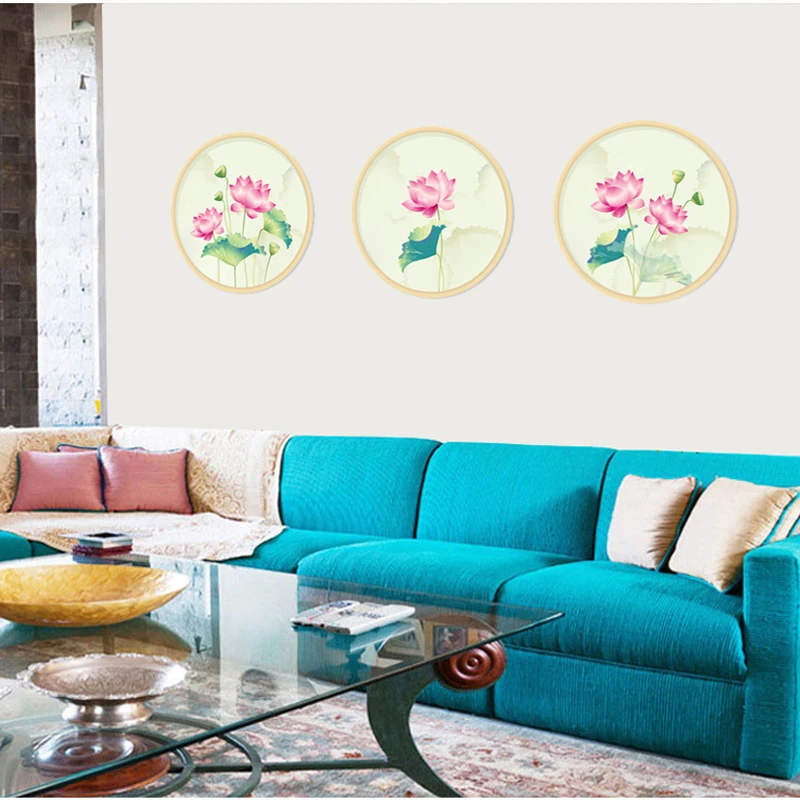 3d lotus background wall sticker round Chinese style wall decals for living room bedroom decor pvc wallpaper mural diy poster
3d lotus background wall sticker round Chinese style wall decals for living room bedroom decor pvc wallpaper mural diy poster