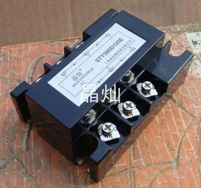 NEW! Three phase Solid state relay Pressure regulator STY-380D120 SSR 120A relay
NEW! Three phase Solid state relay Pressure regulator STY-380D120 SSR 120A relay