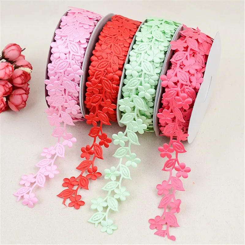 3.8cm * 20 yards nice flower laser polyester ribbon DIY sewing material and packing gift accessory
3.8cm * 20 yards nice flower laser polyester ribbon DIY sewing material and packing gift accessory