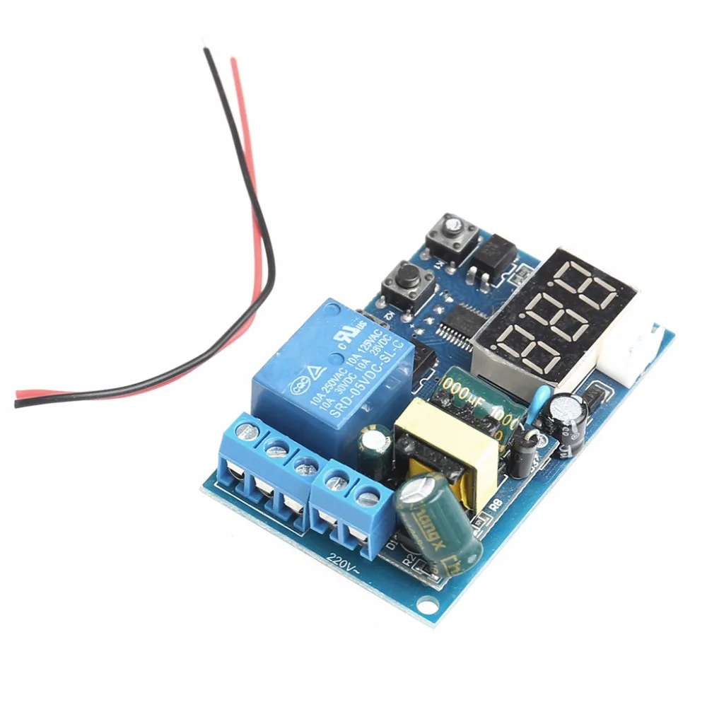 AC 110V 220V 5A LED Display Trigger Cycle Delay Time Relay PLC Timer Switch Module
AC 110V 220V 5A LED Display Trigger Cycle Delay Time Relay PLC Timer Switch Module