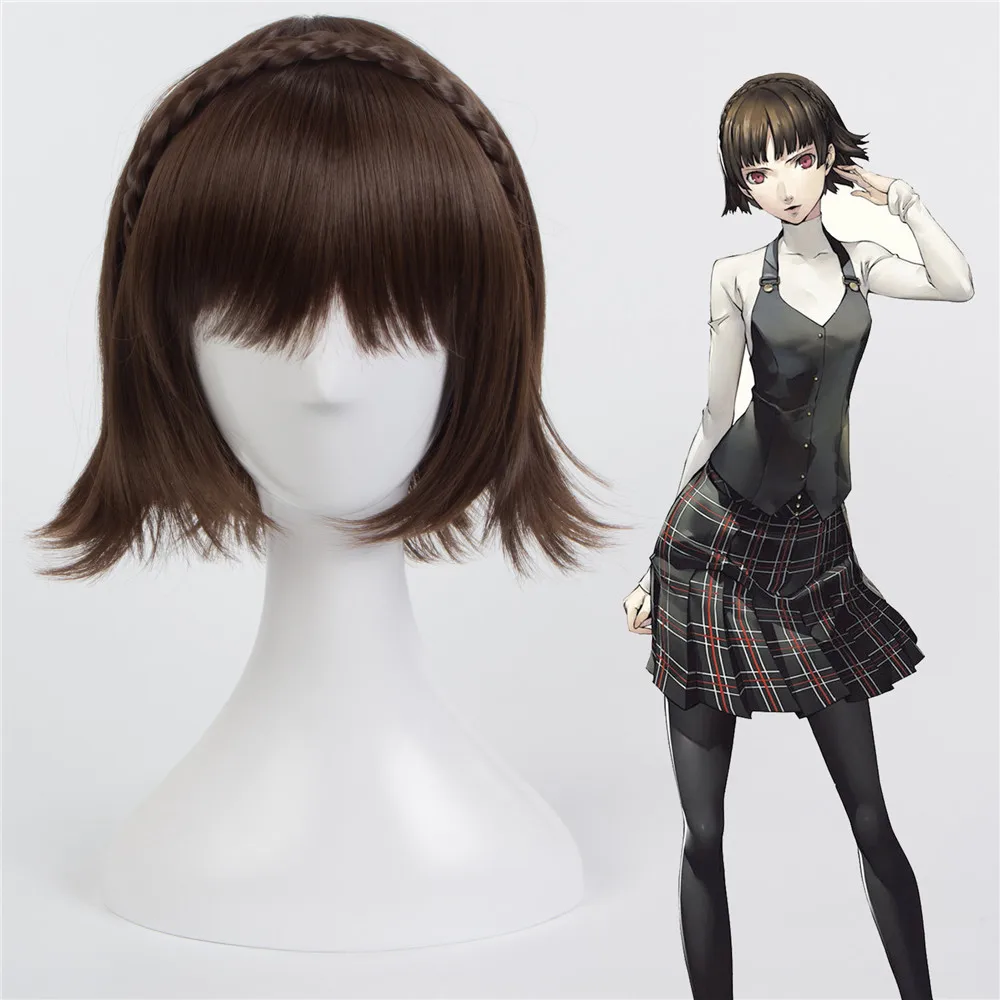 Парики для косплея Game Persona 5 Ann Takamaki Makoto Niijima футаба Сара Ren Amamiya парики из