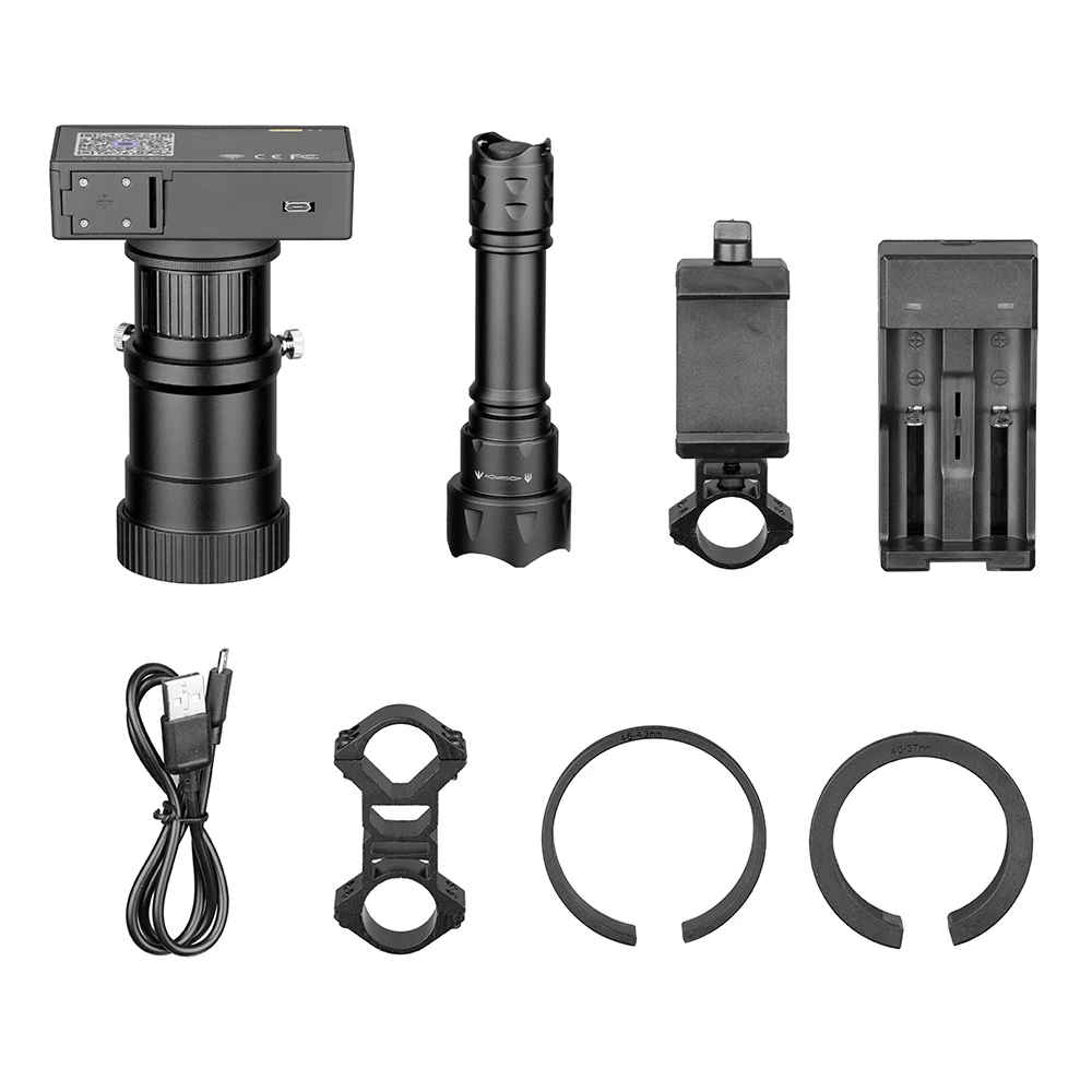 Wifi Night Vision Camera Scope Sight Day Night Night Vision Device Outdoors Hunting Tactical Digital Infrared Connection Flashli
Wifi Night Vision Camera Scope Sight Day Night Night Vision Device Outdoors Hunting Tactical Digital Infrared Connection Flashli