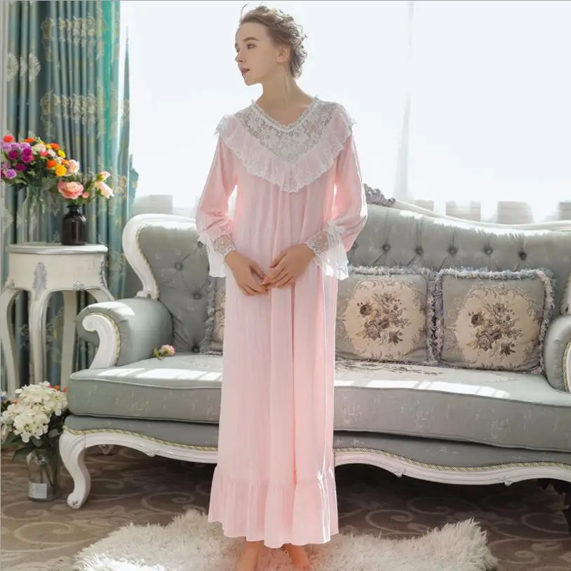 100% cotton sleep dress 2020 spring fashion European palace princess sleep dress super soft beauty goddess lace sleepwear wj1990
100% cotton sleep dress 2020 spring fashion European palace princess sleep dress super soft beauty goddess lace sleepwear wj1990