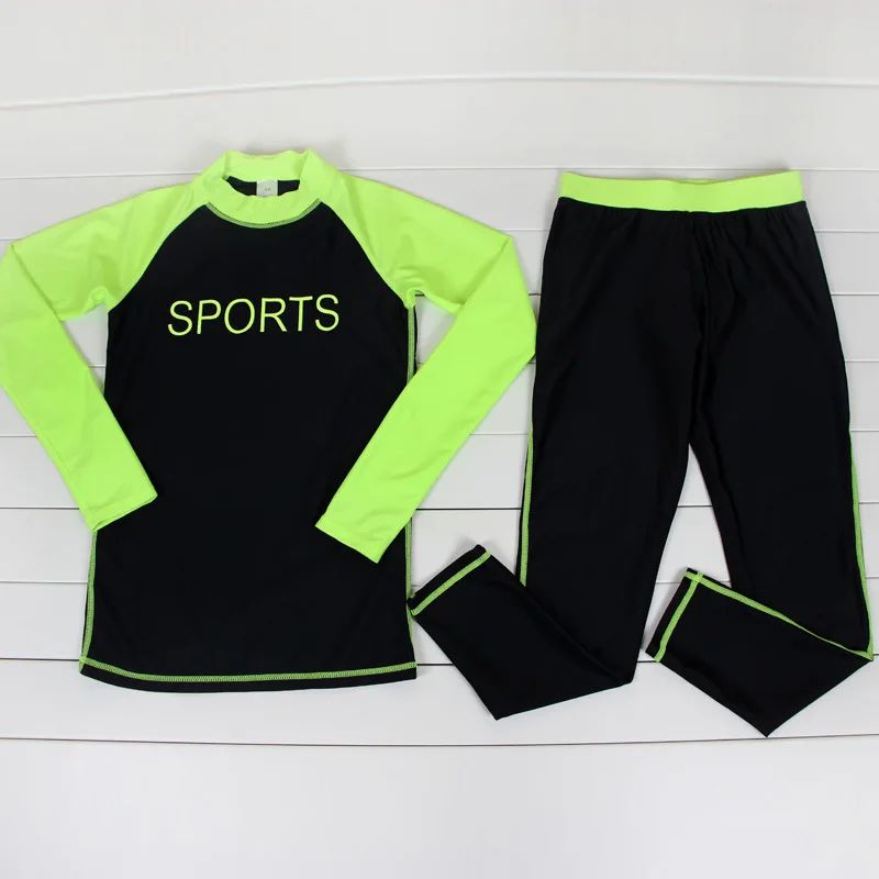 BANFEI Rashgard Swimwear Women Long Sleeve Wetsuts LadiesRash Guards Sets Sport Women's Swimsuits Surfing Suits Shirt + Pants 
BANFEI Rashgard Swimwear Women Long Sleeve Wetsuts LadiesRash Guards Sets Sport Women's Swimsuits Surfing Suits Shirt + Pants