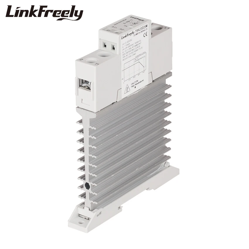 TRA23D25M интегрированное твердотельное реле 5V 12V 24V DC входа выхода 24 280VAC 25A SSR тепловое
