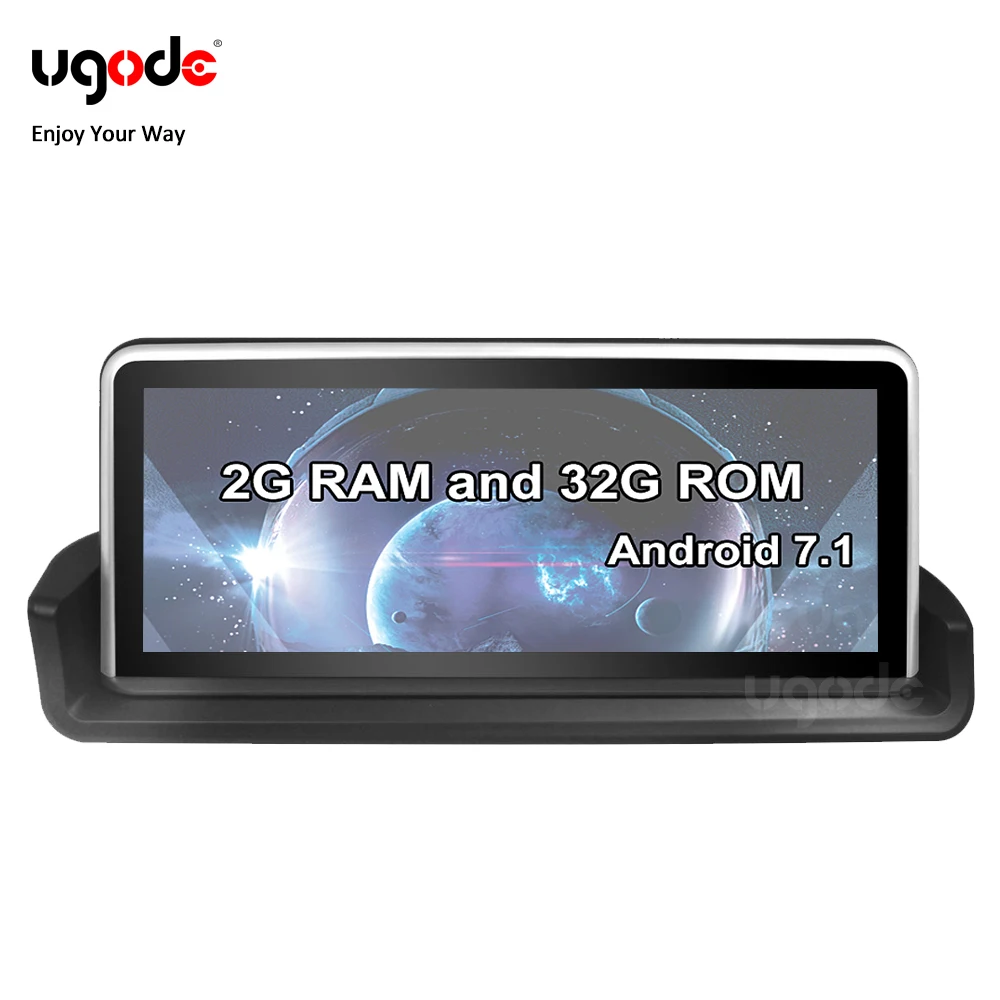 Система мультимедийная Автомобильная Ugode 10 25 "IPS экран Android 7 1 стерео видео