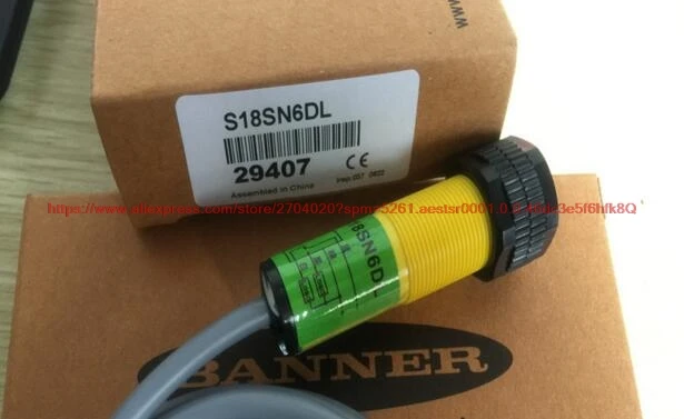 100% NEW S18SN6DL M18 photoelectric switch lens reflection object sensor switch sensor 10-30V
100% NEW S18SN6DL M18 photoelectric switch lens reflection object sensor switch sensor 10-30V